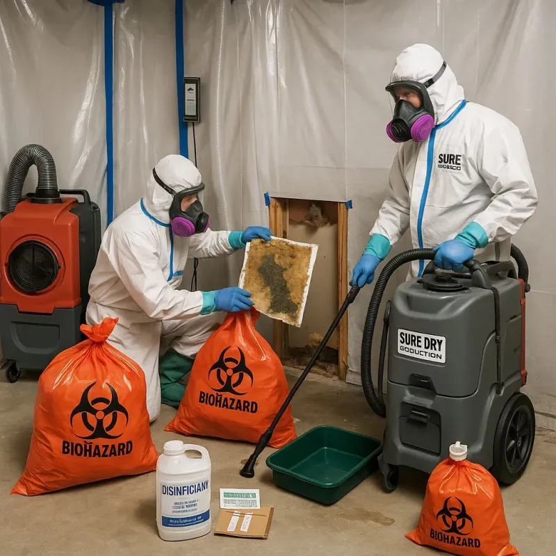 Contaminated Water Handling Protocols process in Redlands, CA