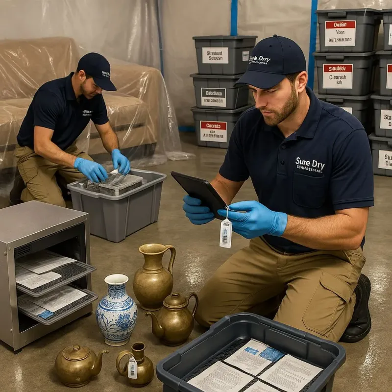 Content Protection and Restoration process in Redlands, CA
